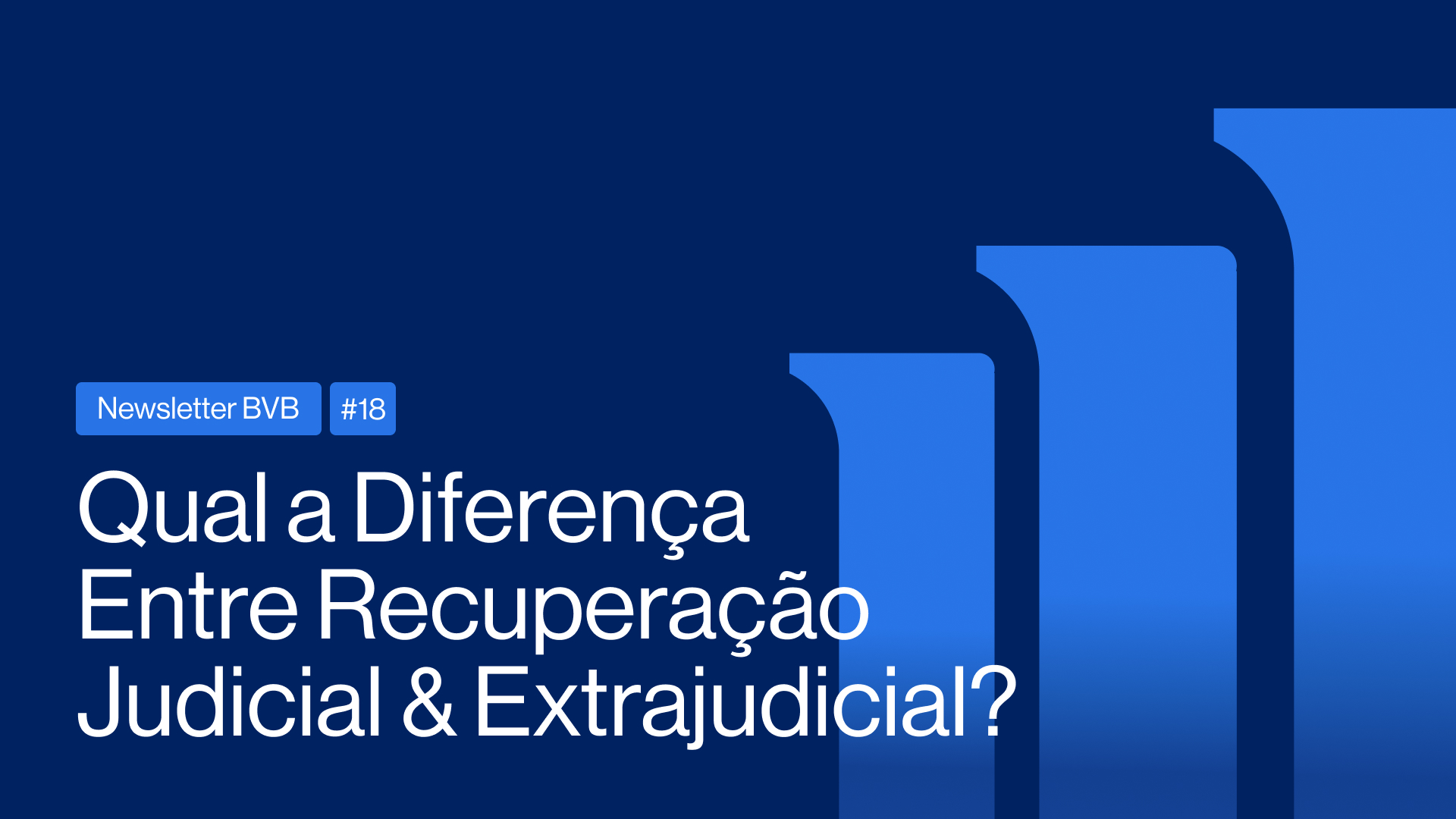 Newsletter BVB #18 | Qual a Diferença Entre Recuperação Judicial & Extrajudicial?